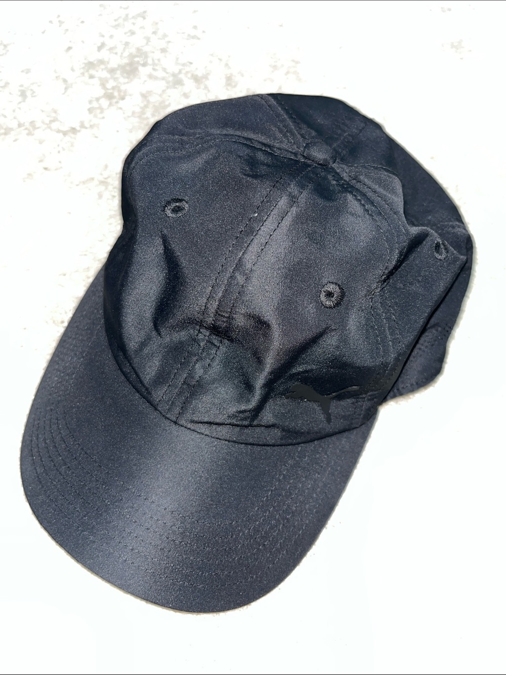Puma Black Performance Baseball Cap - Picture 1 of 3